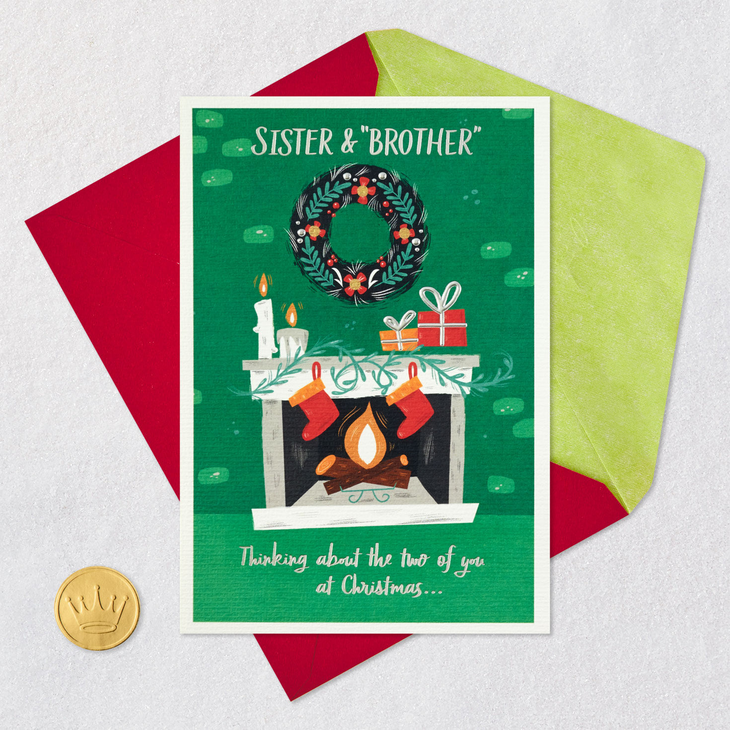 Love You So Much Christmas Card for Sister and Brother-in-Law for only USD 5.59 | Hallmark