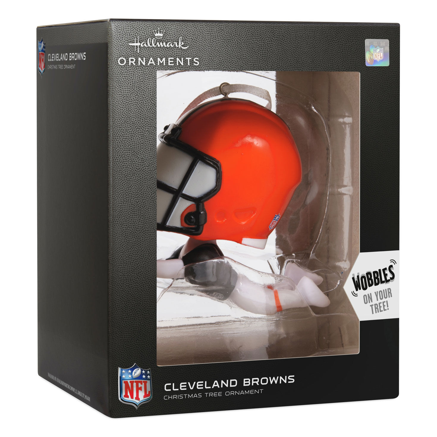 NFL Cleveland Browns Bouncing Buddy Hallmark Ornament, , large image number 4