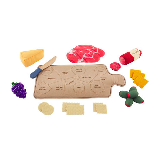 Mud Pie My First Charcuterie Board, Set of 18, 
