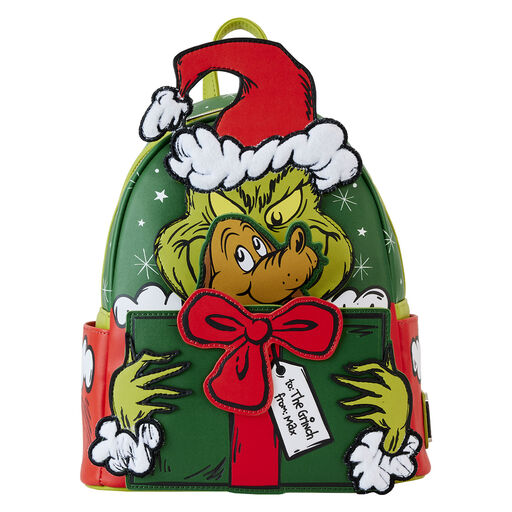 Loungefly Dr. Seuss Grinch Mini Backpack, 