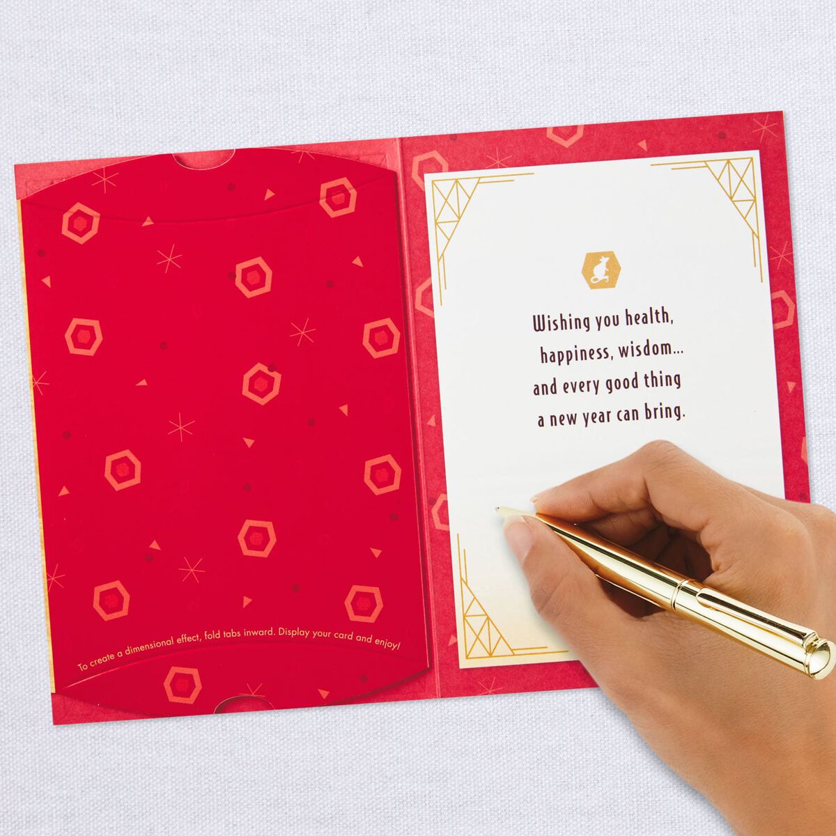 2020 Red Lantern Pop-Up Chinese New Year Card - Greeting Cards - Hallmark