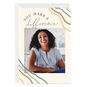 Personalized You Make a Difference Waves Photo Card  image number 1