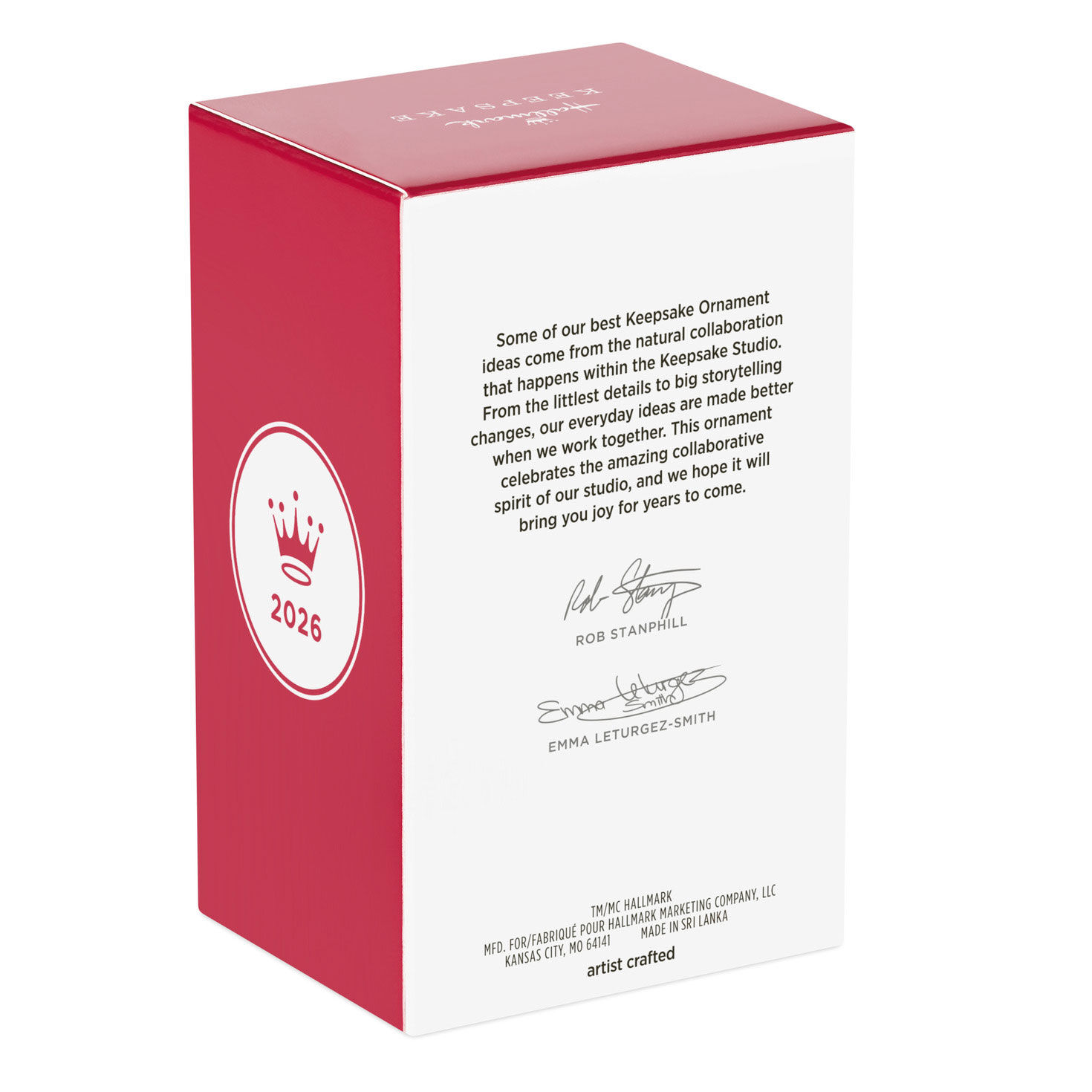 Harry Potter Hedwig With Letter Keepsake Ornament Package Back image number 8