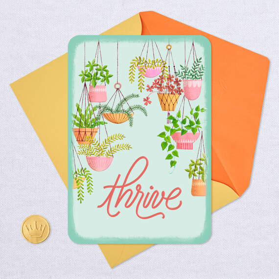 Thrive Assorted Plants Blank Card, , large image number 4