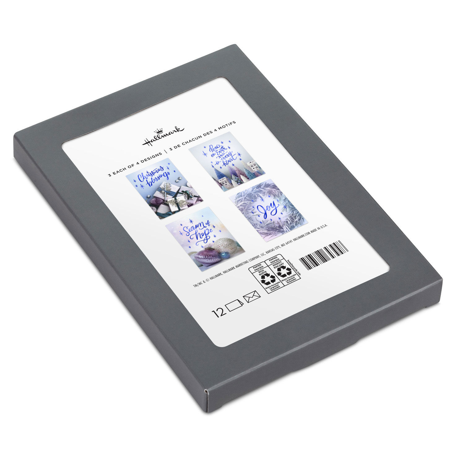 Peaceful Scenes Boxed Christmas Card Assortment Packaging image number 2