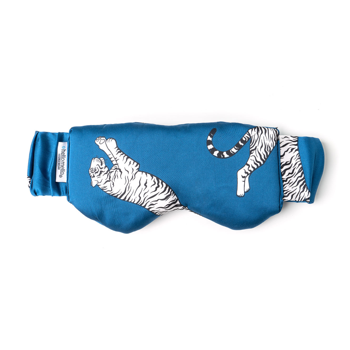 Hello Mello Sleep Easy Tiger Satin Sleep Mask