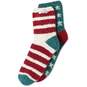 Life is Good® Women's Red and Green Stars and Stripes Snuggle Crew Socks, , large image number 1