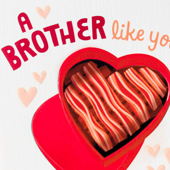 Treat Yourself Valentine's Day Card for Brother, , large image number 4