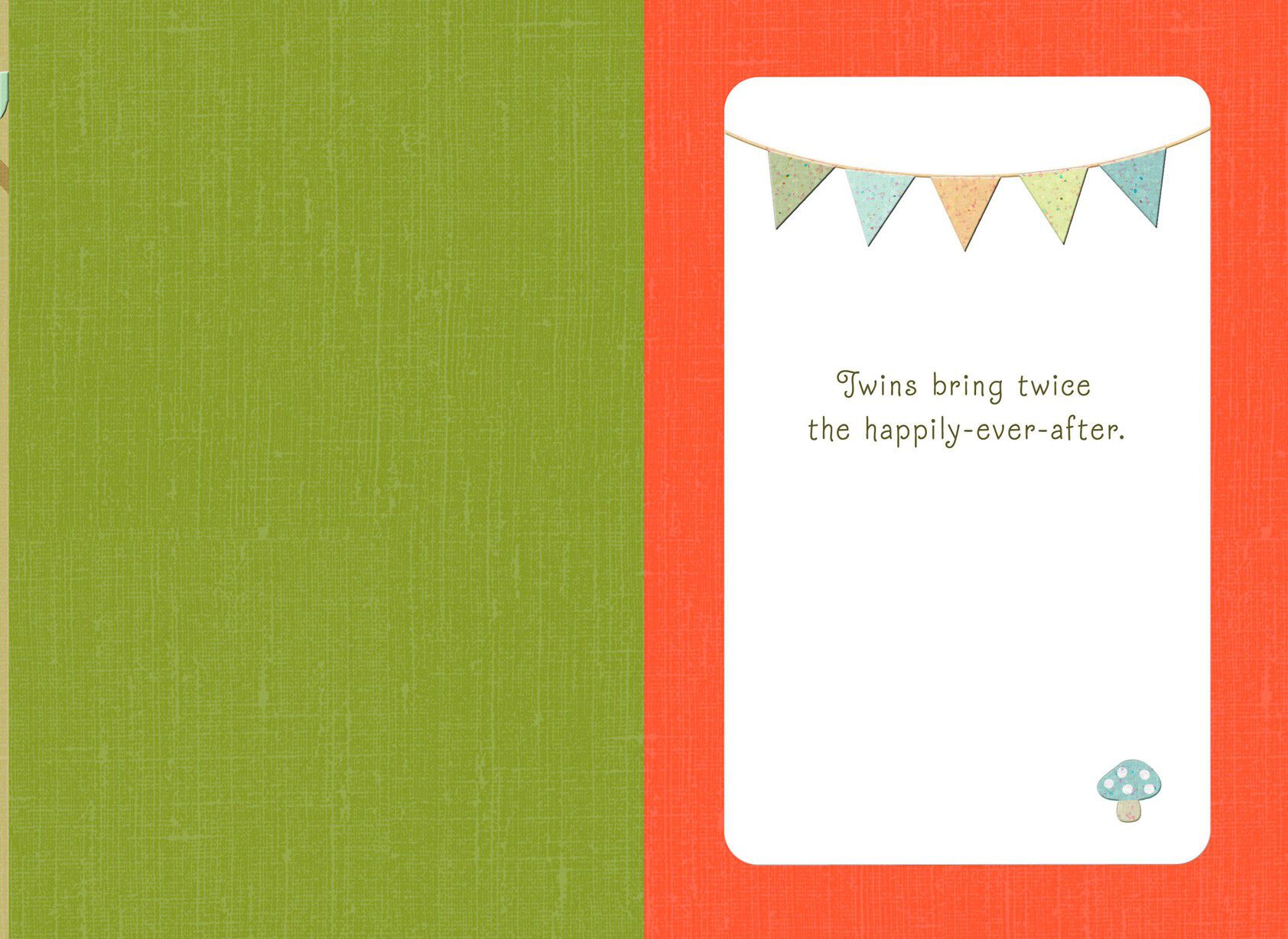 Hallmark Baby Shower Celebration Card - Hedendaags ontwerp met neoninkt en foliedetails