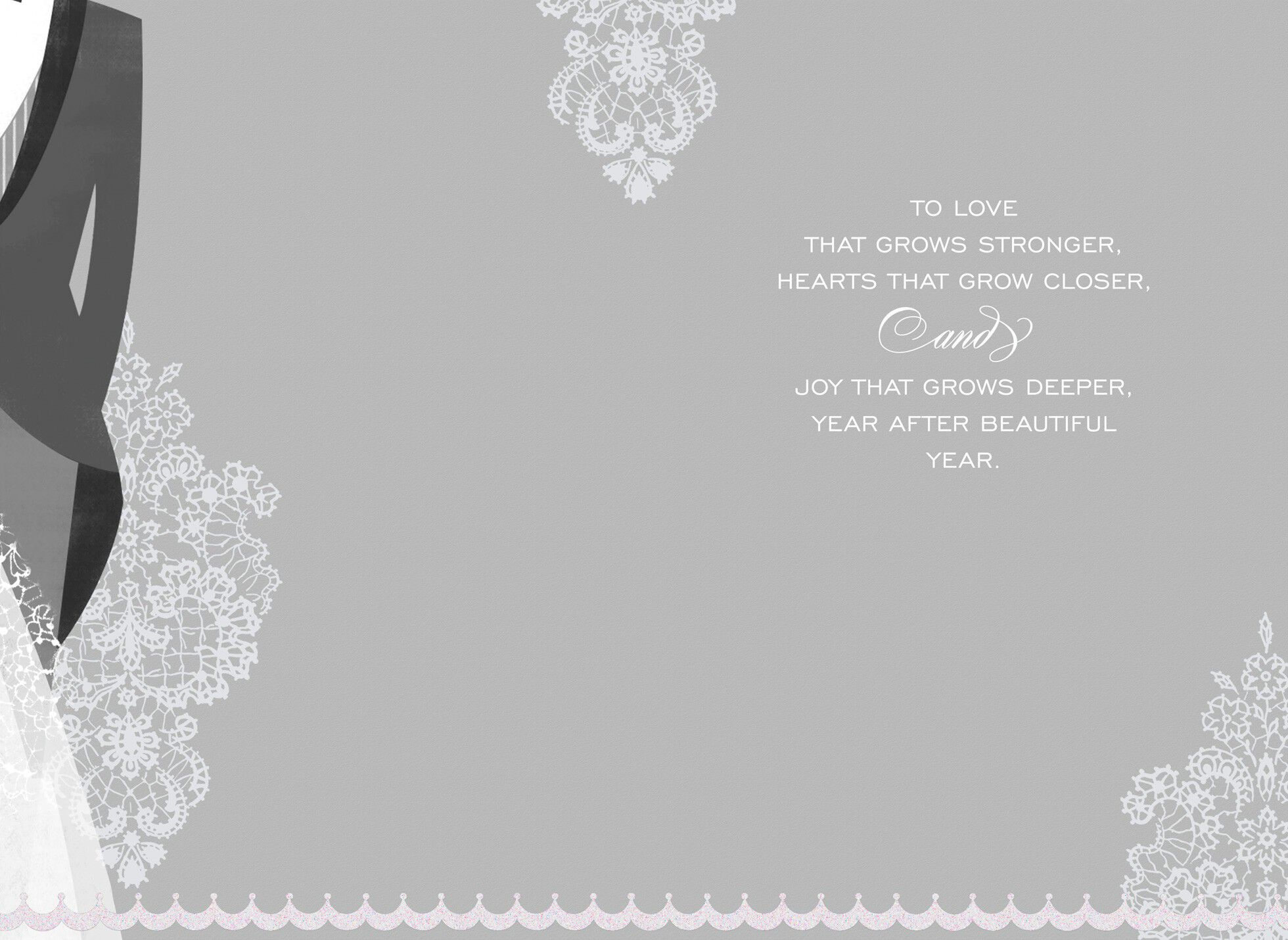 Happiness Ahead Daughter and Son-in-Law Wedding Card