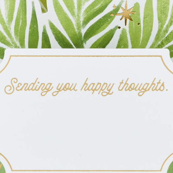 Sending Happy Thoughts Pop-Up Get-Well Card, , large image number 3