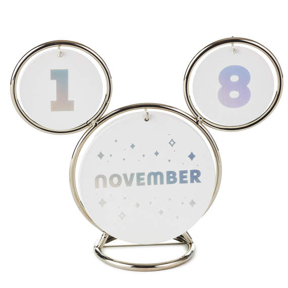 Disney 100 Years of Wonder Mickey Ears Perpetual Calendar