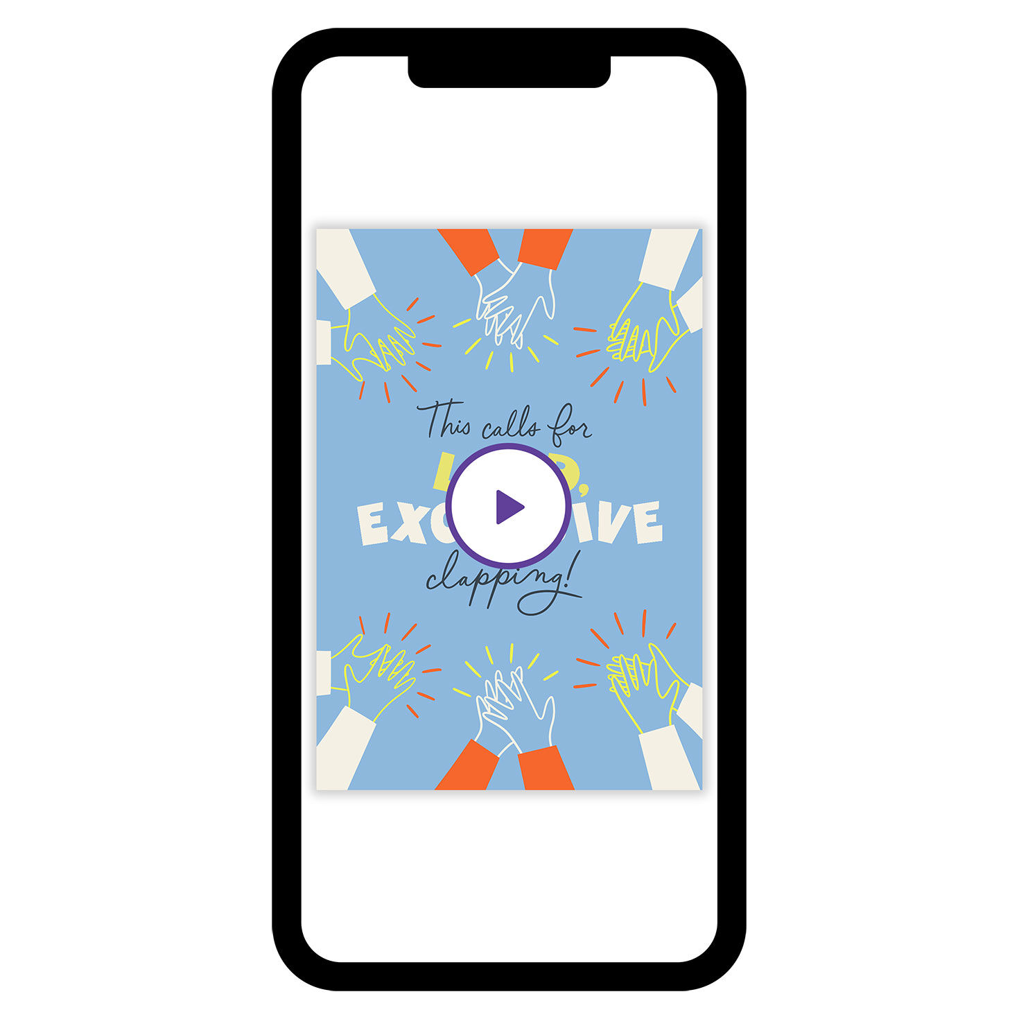 Happy Clapping Congratulations eCard