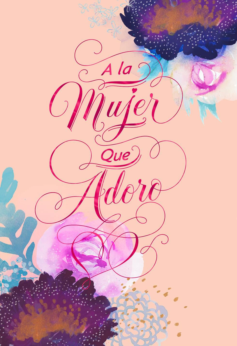 You Fill All My Senses Spanish-Language Love Card for Her