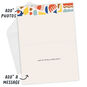 Personalized Colorful Shapes Photo Card  image number 4