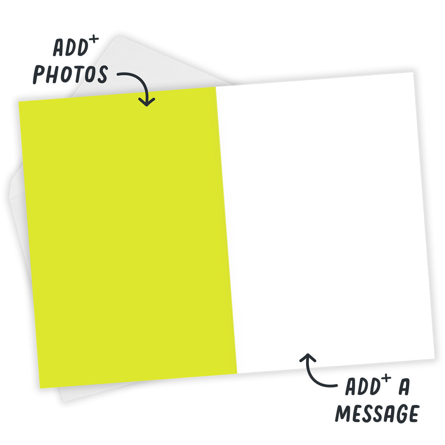 Mercury Retrograde Folded Thinking of You Photo Card  image number 3