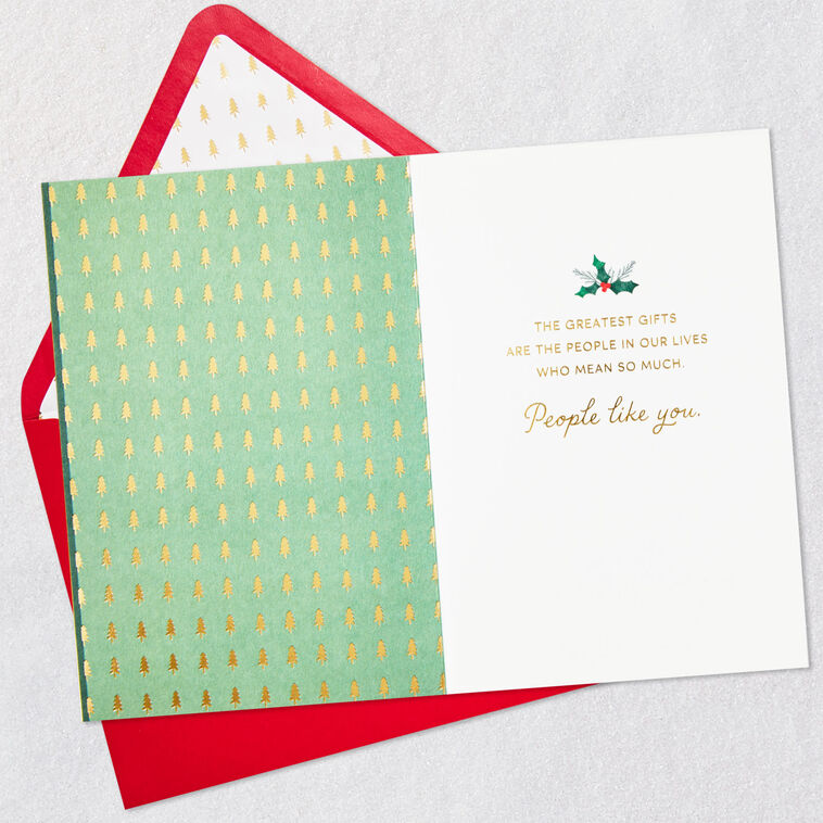 People Like You Are the Greatest Gifts Christmas Card, , large image number 3