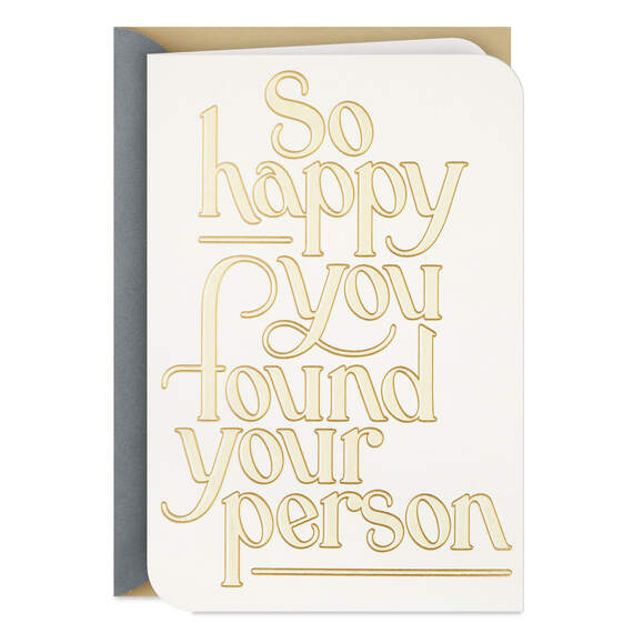 So Happy to Celebrate You Both Wedding Card