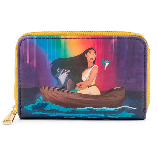Loungefly Disney Pocahontas Just Around the Riverbend Zip-Around Wallet, 