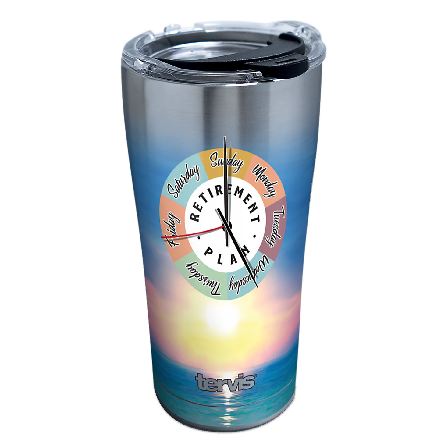 Tervis Retirement Clock Insulated Stainless Steel Cup  image number 1