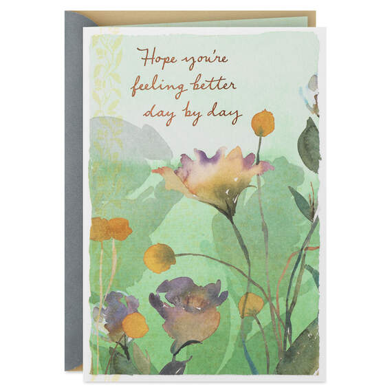 Hope You're Soon Feeling Your Best Get Well Card