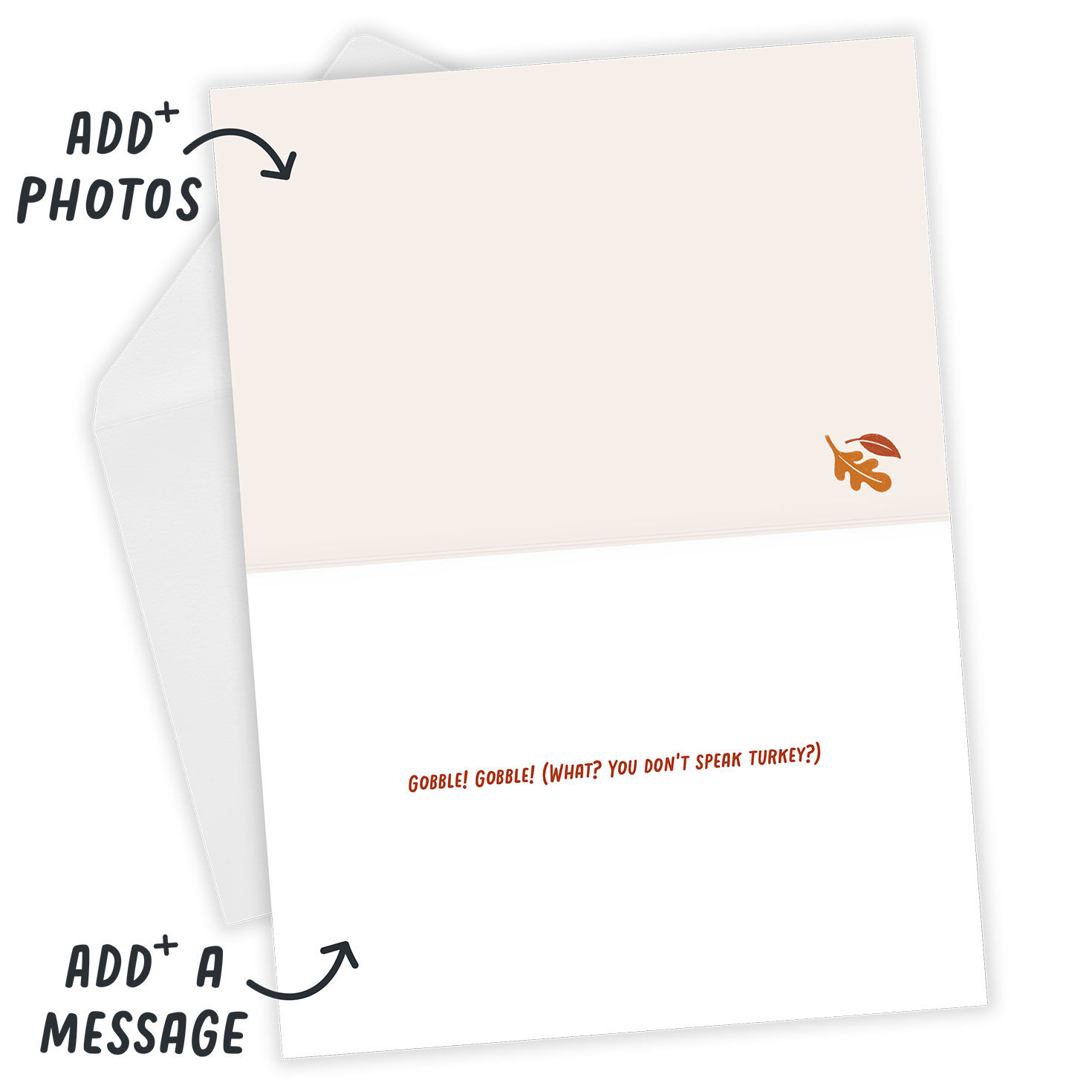 Fun From Your Favorite Turkeys Custom Thanksgiving Card - Greeting ...