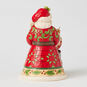 Jim Shore 2025 Dated Hallmark Exclusive Santa Figurine back image number 2
