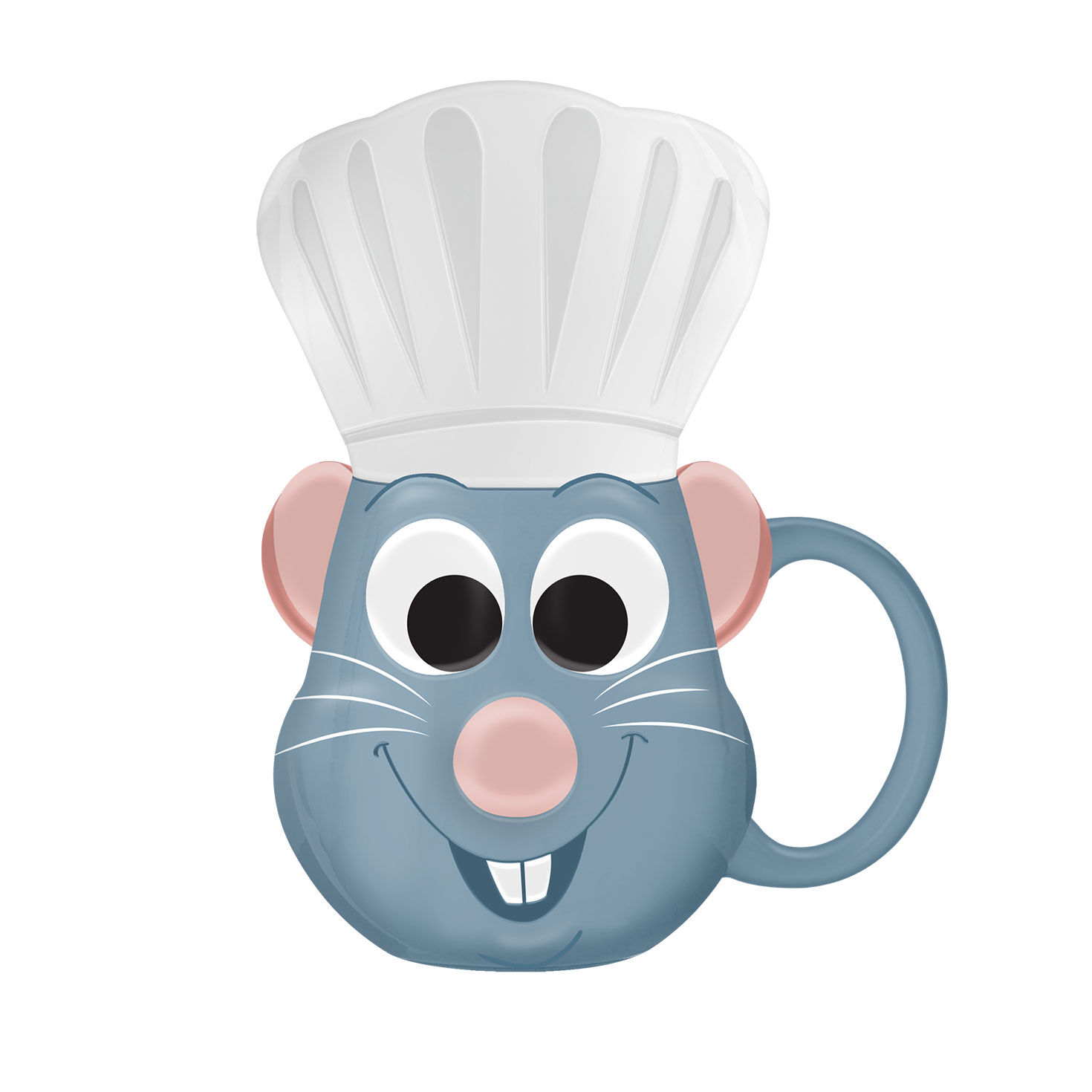 Silver Buffalo Disney Ratatouille Remy Sculpted Mug front image number 1