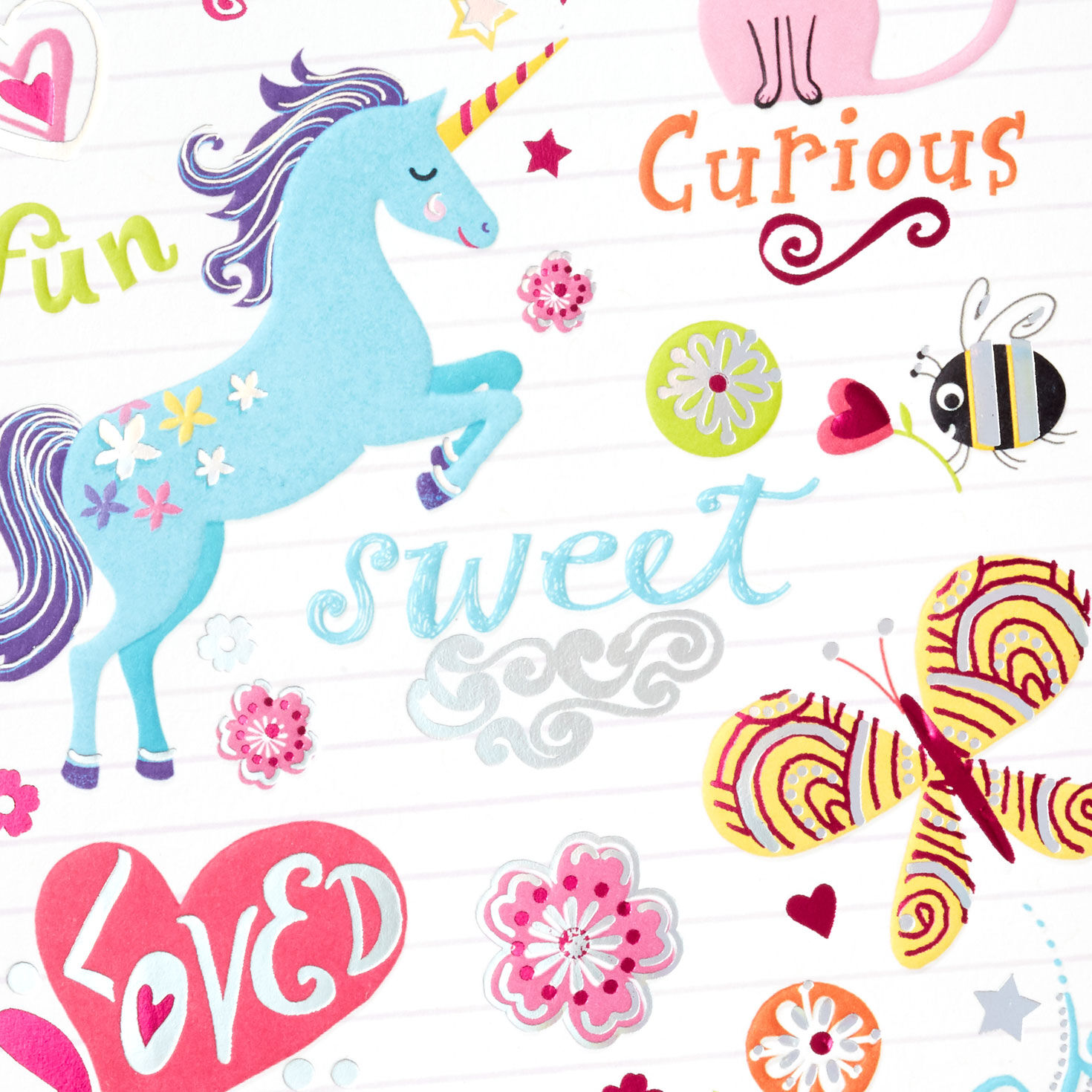 Happier, Brighter and Sweeter Birthday Card for Granddaughter for only USD 3.99 | Hallmark