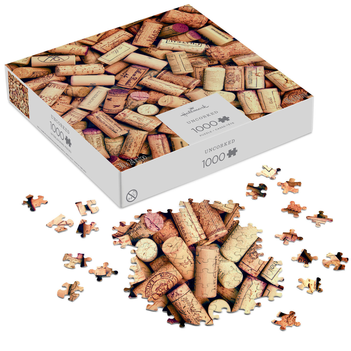 Uncorked 1000-Piece Jigsaw Puzzle, , large image number 2