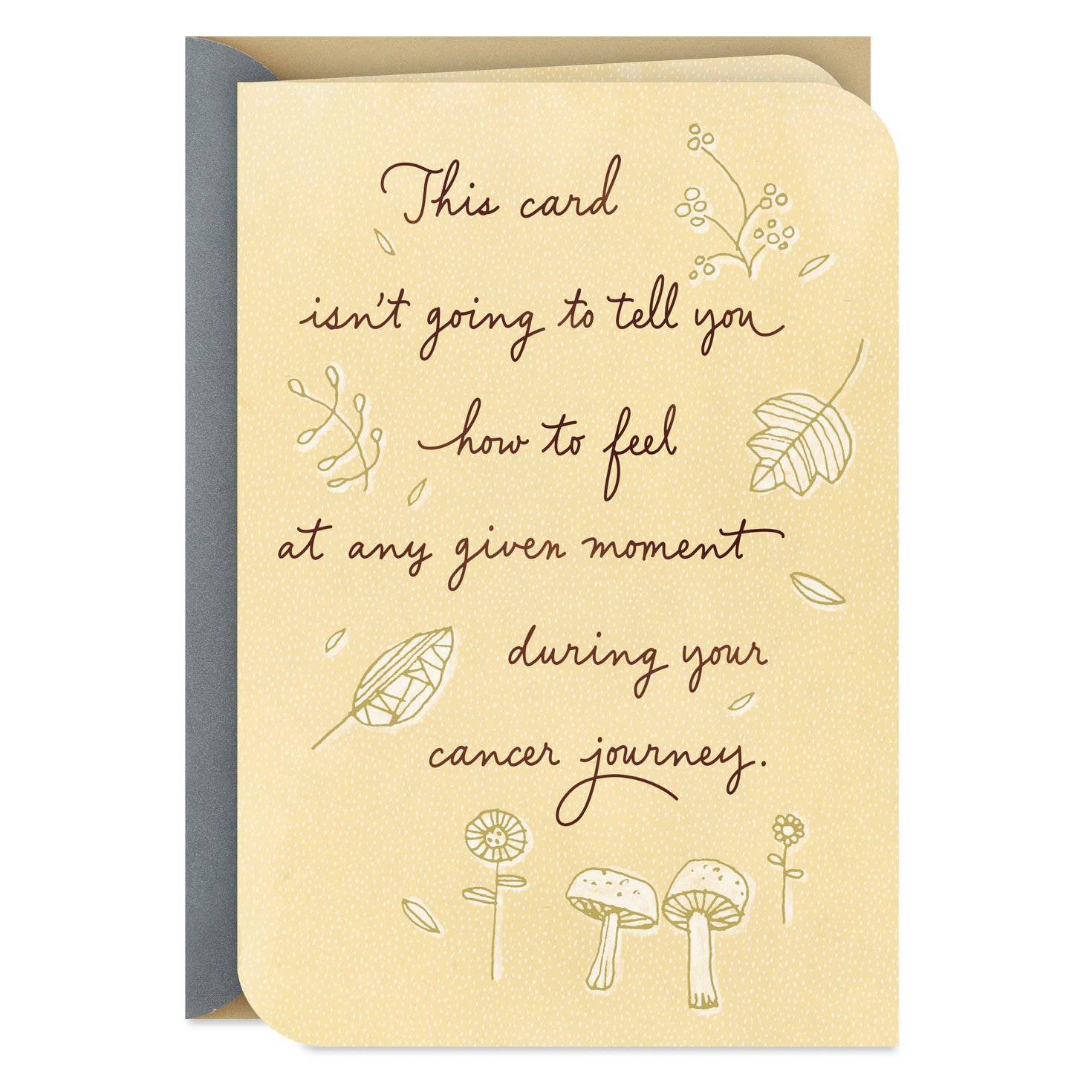 Here For You Encouragement Card for Cancer Support