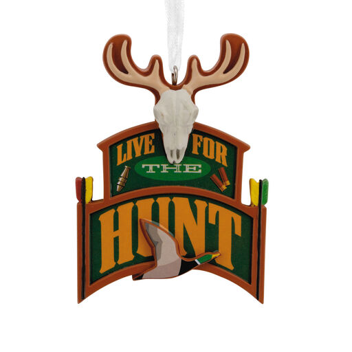 Live for the Hunt Hallmark Ornament, 