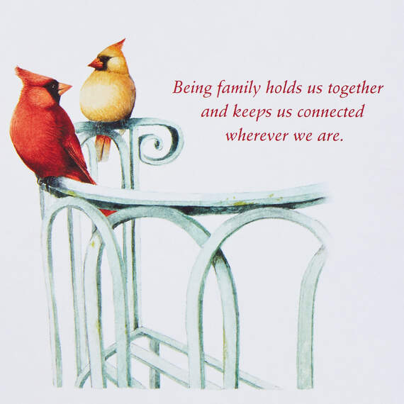 Marjolein Bastin Cardinals Christmas Card for Brother and Sister-in-Law, , large image number 2