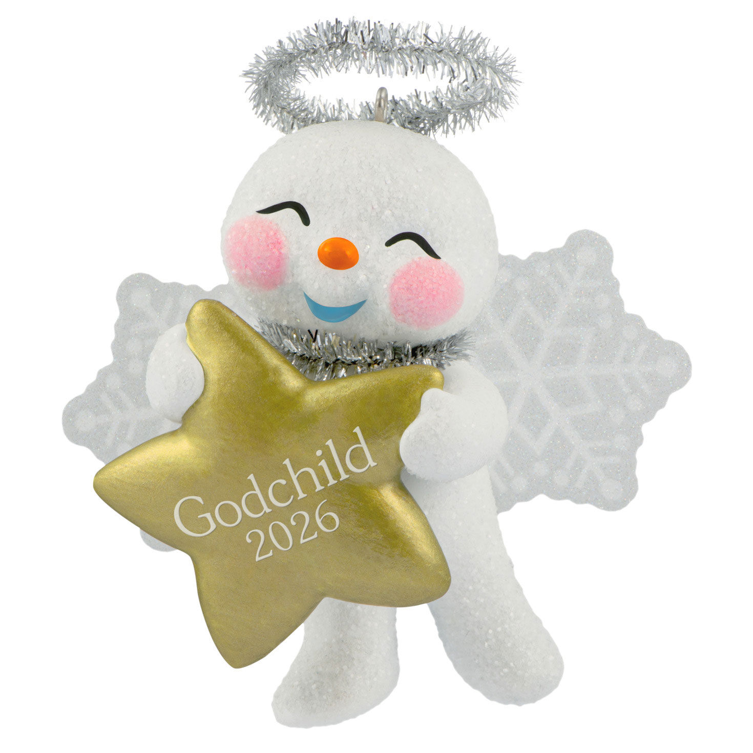 Godchild Snow Angel 2026 Ornament