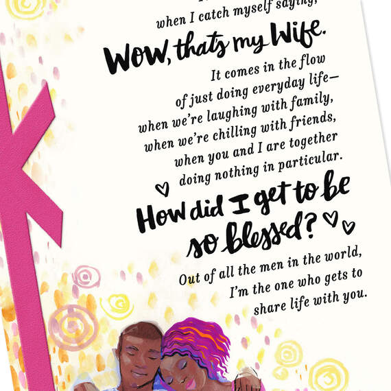 Grateful Husband Religious Birthday Card for Wife, , large image number 5