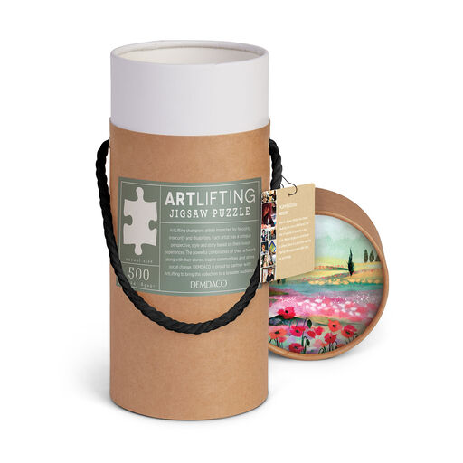 Demdaco ArtLifting Poppy Keshi 500-Piece Puzzle, 