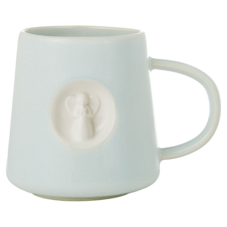 Christmas Angel Vignette Mug, 16 oz.