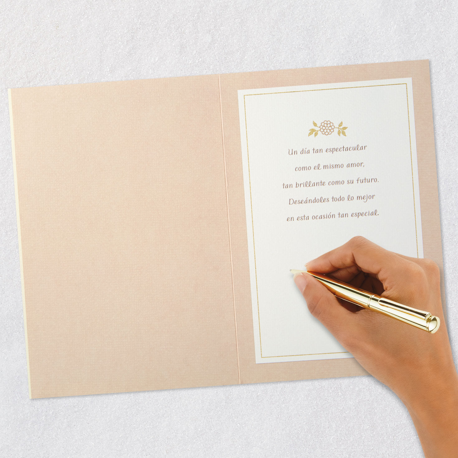 Floral Mr. and Mrs. Spanish-Language Wedding Card for Couple for only USD 6.99 | Hallmark