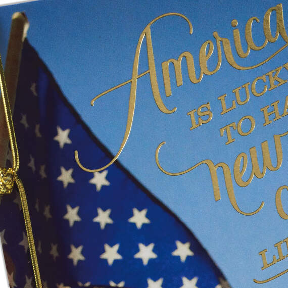 You Deserve to Feel Proud American Citizenship Congratulations Card, , large image number 4