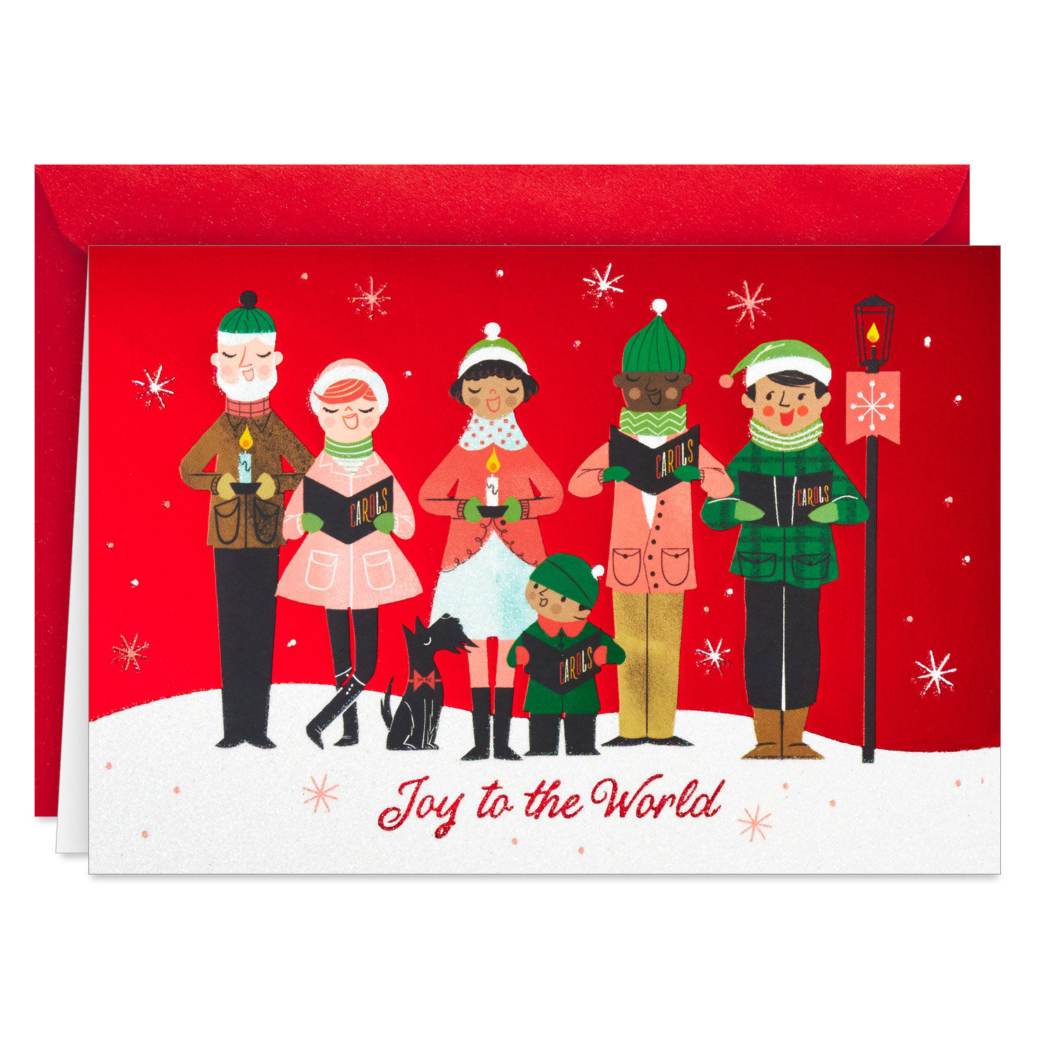 Joyful Carolers Boxed Christmas Cards, Pack of 16 for only USD 15.49 | Hallmark
