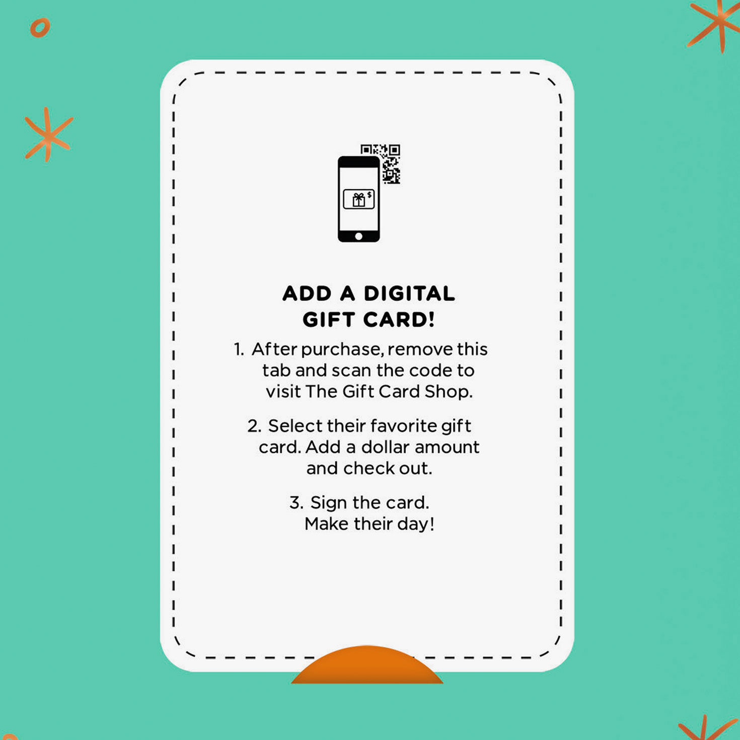 Family in Car Funny Father's Day Gift Card Greeting Gift Card panel instructions image number 6