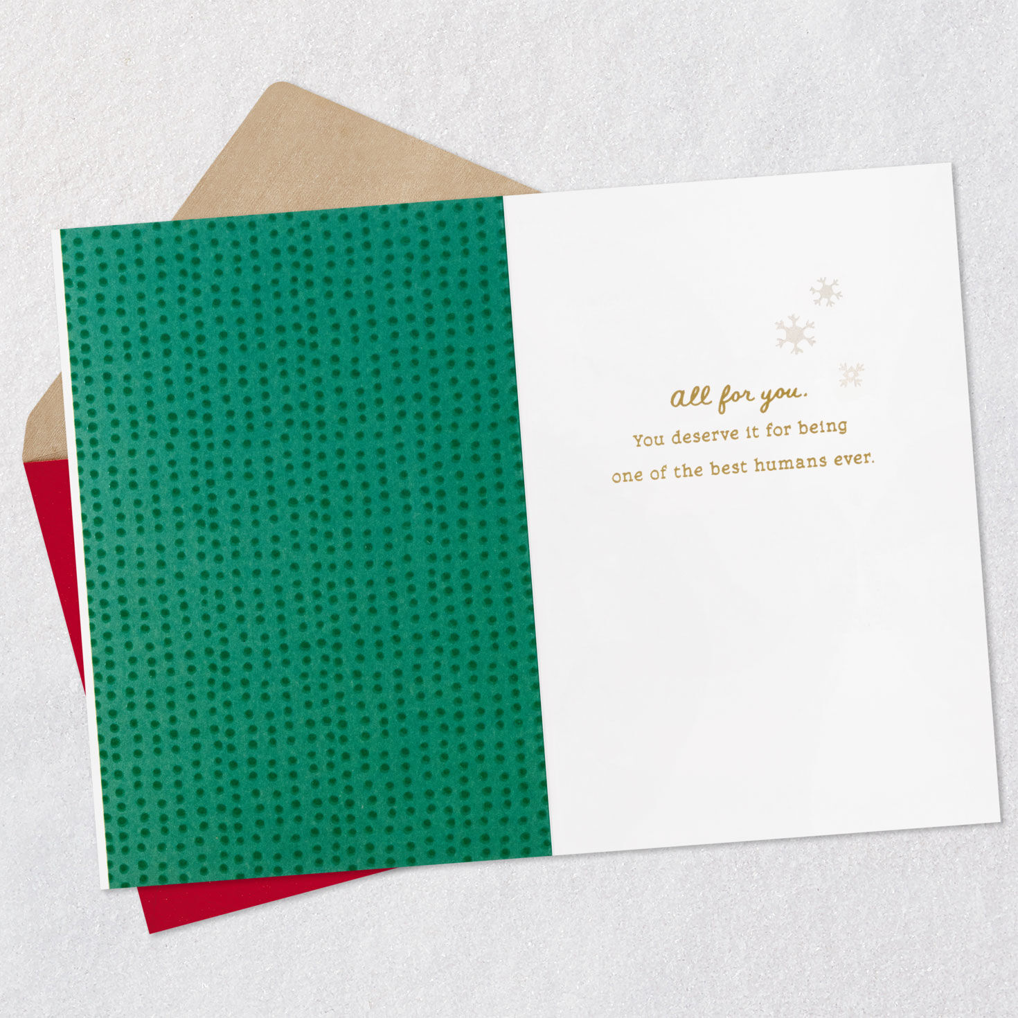 Best Human Ever Christmas Card From the Dog, , large image number 3