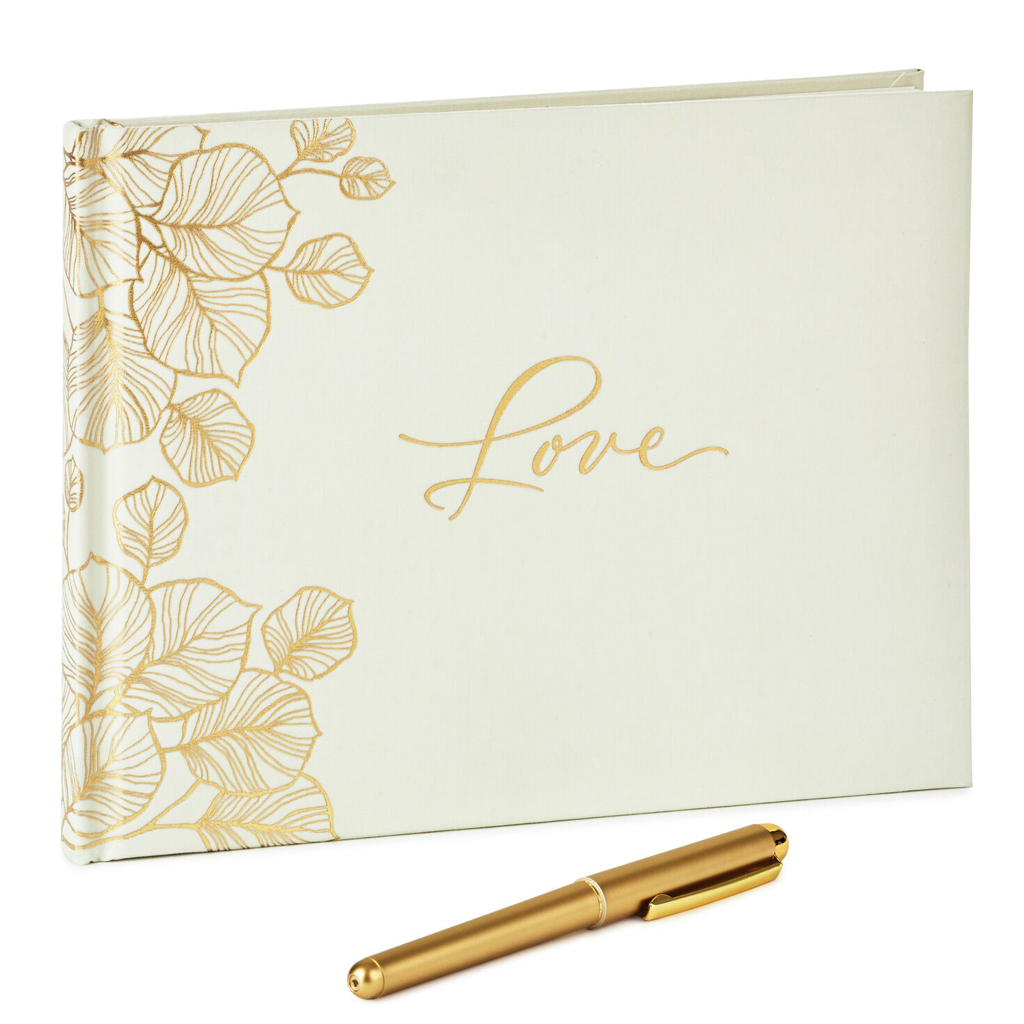 https://www.hallmark.com/dw/image/v2/AALB_PRD/on/demandware.static/-/Sites-hallmark-master/default/dw7ca0685f/images/finished-goods/products/1EDY2047/Love-Wedding-Guest-Book-With-Gold-Pen_1EDY2047_01.jpg?sfrm=jpg