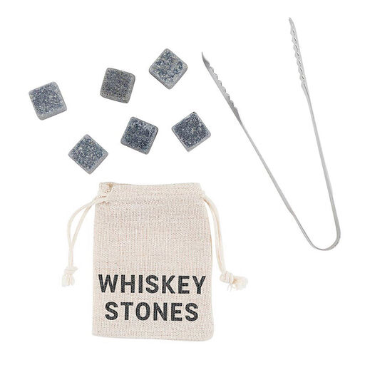 Whiskey Stones Set in Cardboard Book Box, 