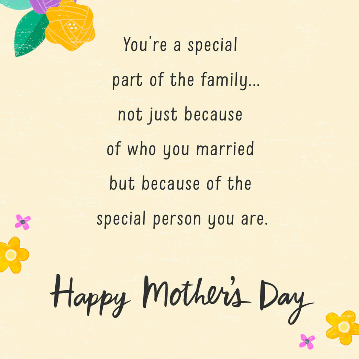 Special Part of the Family Mother