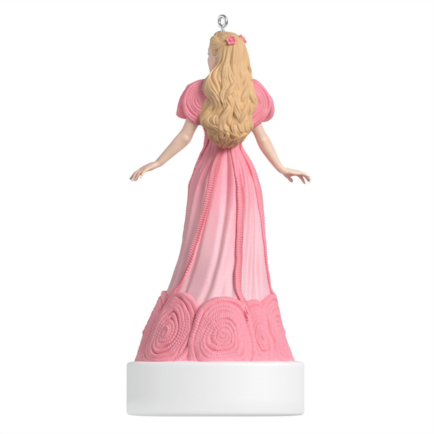 Wicked Glinda Pink Nightgown Keepsake Ornament back image number 6