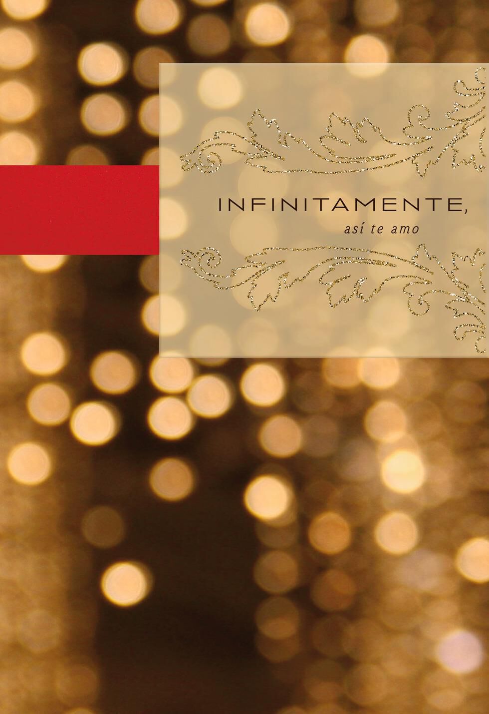 Beautiful Love SpanishLanguage Christmas Card Greeting