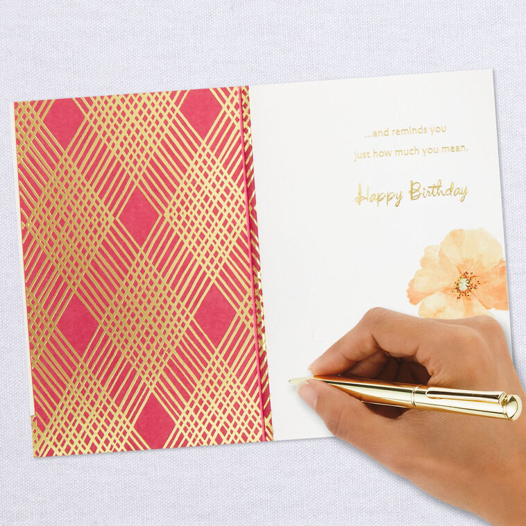 Marjolein Bastin Wishing You Happiness That Blooms Birthday Card, , large image number 6