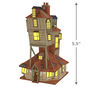Harry Potter The Burrow Keepsake Ornament measurement image number 3
