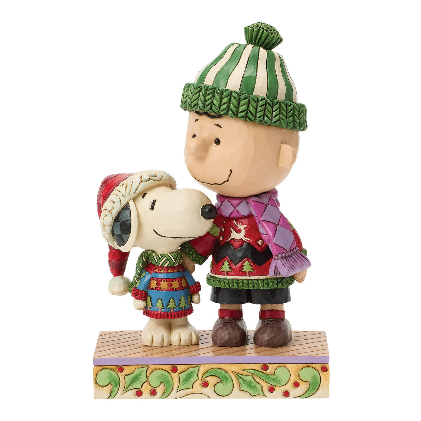 Jim Shore Peanuts Cozy Pals Figurine, 6.75"